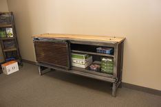 Industrial Media Cabinet - 4 Foot 5 small