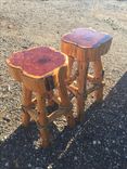 Eastern Red Cedar Bar Stools 2 small