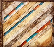 Reclaimed Wood & Copper Headboard 3 small
