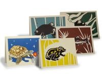 Pupfish (Blue) Set Of 5 3 small