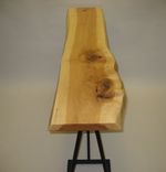 Live Edge Sofa Or Console Table With Custom Metal Base. 1 small