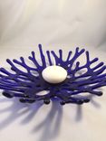Fused Glass Coral Bowl 4 small