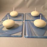 Fused Glass Coasters 4 small