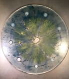 12" Round Floral Sculpture 4 small