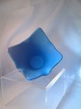 Steel Blue Patterned Candle Holder 2 small