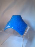 Steel Blue Patterned Candle Holder 3 small
