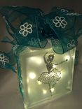Ballerina Glass Block Light 1 small