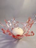 Red Confetti Coral Candle Holders 1 small