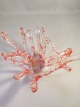 Red Confetti Coral Candle Holders 3 small