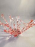 Red Confetti Coral Candle Holders 4 small