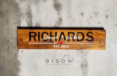 Personalized Wood Sign. Made To Order. 1 small