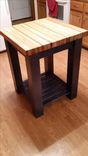 Knotty Alder Island With Butcher Block Top 2 small