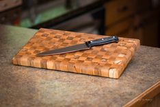 Cherry & Oak End-Grain Cutting Board 3 small
