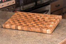 Cherry & Oak End-Grain Cutting Board 2 small