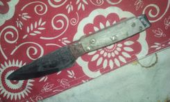 High Carbon  Blue Paper Steel Kitchen Knife 1 small