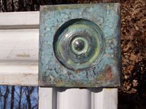 Copper Rosette Mirror 1 small