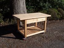 Rolling Kitchen Island 4 small