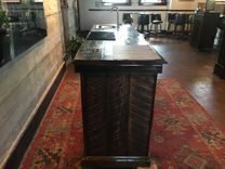 Handcrafted Solid Oak Bar 2 small