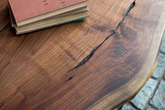 Live Edge American Black Walnut Slab Table 3 small