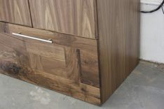 American Black Walnut Armoire 5 small