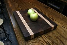 Butcher Block | Walnut & Curly Maple 6 small