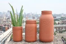 Mason Jars | Terracotta 3 small