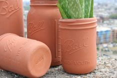 Mason Jars | Terracotta 4 small
