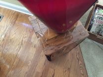 Barn Wood Pedestal 3 small