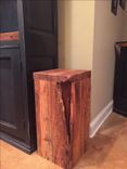 Barn Wood Pedestal 4 small