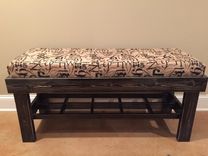Reclaimed Wood Bench 3 small