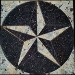Mosaic Texas Star Medallion - Flooring Or Backsplash 3 small