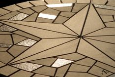 Mosaic Texas Star Medallion - Flooring Or Backsplash 6 small