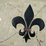 Fleur De Lis Mosaic Backsplash 7 small