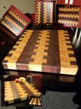Custom Cutting Boards Walnut, Maple, Cherry And Oak 5 small
