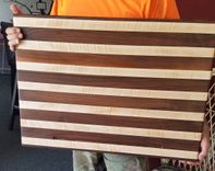 Custom Cutting Boards Walnut, Maple, Cherry And Oak 1 small
