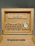 24 Count Handcrafted Humidor With Free Shipping And Engraving. 4 small