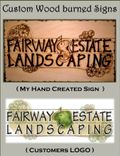 Artist Created - Hand Crafted - Plaques - Signs - Wood Burned - Wood Anniversary Gift 2 small