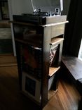 Reclaimed Wood Turntable/Vinyl Record Stand 1 small