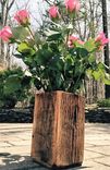 Reclaimed Wood Vase 1 small