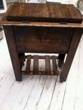 Reclaimed Wood Indoor/Outdoor Standing Cooler 1 small