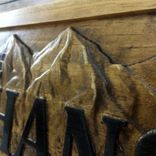 Family Names Sign Wood Cabin Sign Rustic Cabin Decor Man Cave Sign Camper Sign Lake House Décor 6 small