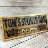 Home Bar Sign Man Cave Custom Wood Sign Pub Bar Decor Rustic Home Decor 1 small