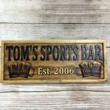 Home Bar Sign Man Cave Custom Wood Sign Pub Bar Decor Rustic Home Decor 2 small