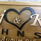 Wedding Gift Wedding Sign Anniversary Gift Family Name Sign Established Sign Personalized Last Name 5 small
