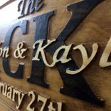 Wedding Sign Wedding Decor Wedding Banner Wedding Gift Family Name Sign Anniversary Gift 5 small