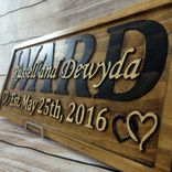 Wedding Gift Family Name Sign Wedding Sign Fifth Anniversary Gift Wedding Decor 3 small