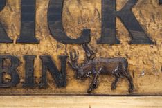 Cabin Sign Custom Wood Sign Rustic Cabin Decor Man Cave Sign Camper Sign Lake House Décor 5 small