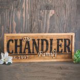 Family Name Signs Family Name Lawn Signs Family Name Family Last Name Sign Family Gift 1 small