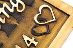 Family Name Sign Wedding Name Sign Wedding Date Sign Wedding Prop Rustic Wedding Engagement Gift 3 small