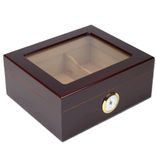Protege Glass Top 25-50 Cigar Humidor 1 small